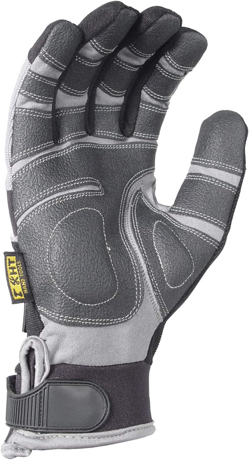 DeWalt DPG210L Heavy Utility PVC Padded Palm Glove, Large