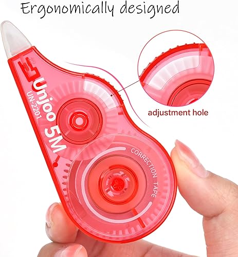 Miniatura 2 de Cinta correctora blanca, aplicador fácil de usar para correcciones instantáneas escritura incorrecta en cualquier momento, para escuela, oficina