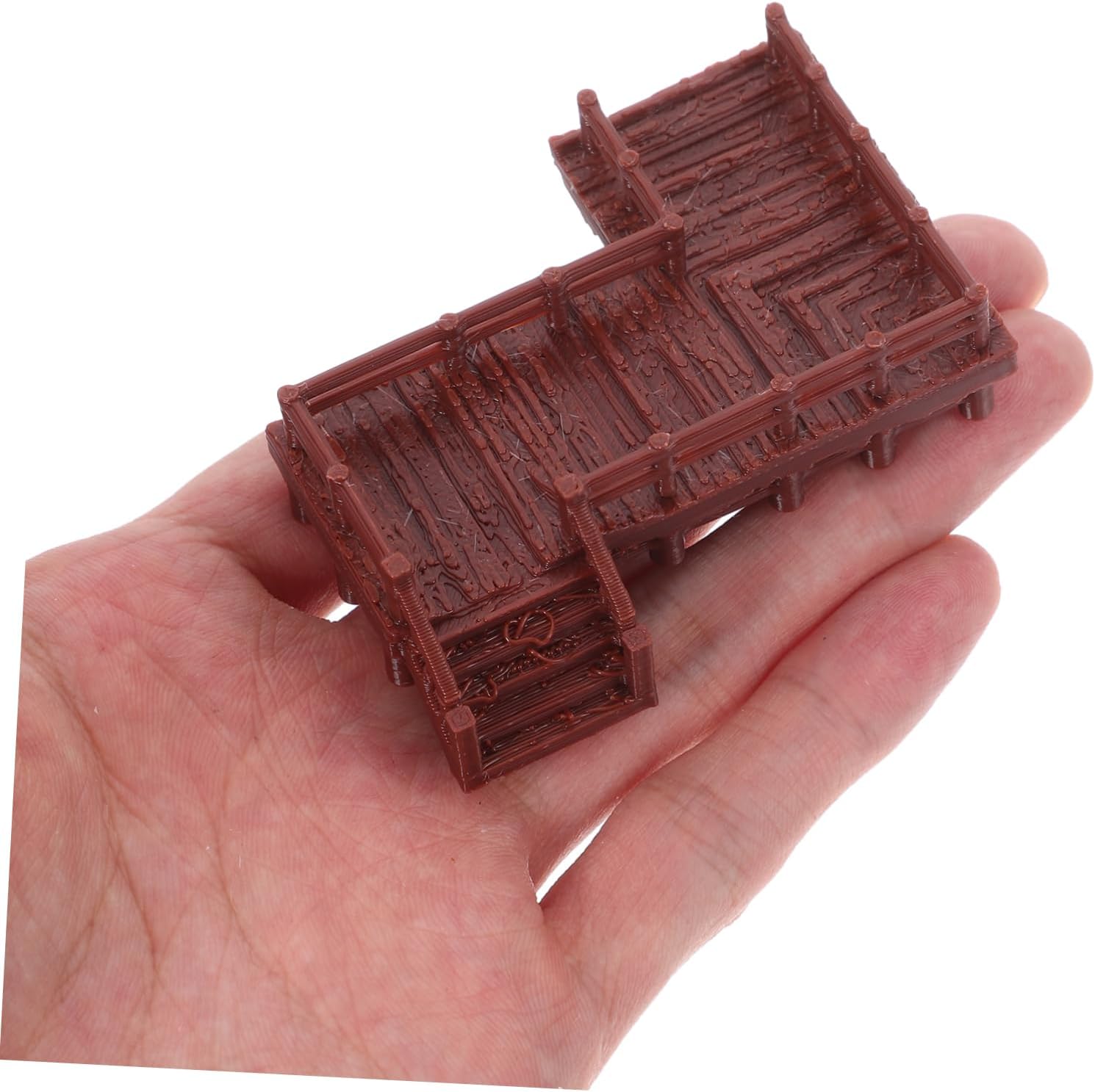 Chinese Garden Bridge Micro Landscape Bridge Fairy Garden Decor Zen Sculpture for Aquarium