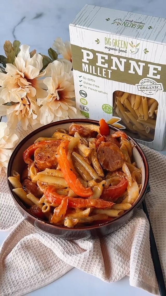 Amazon.com : Big Green Organic Food- Organic Millet Penne, Gluten