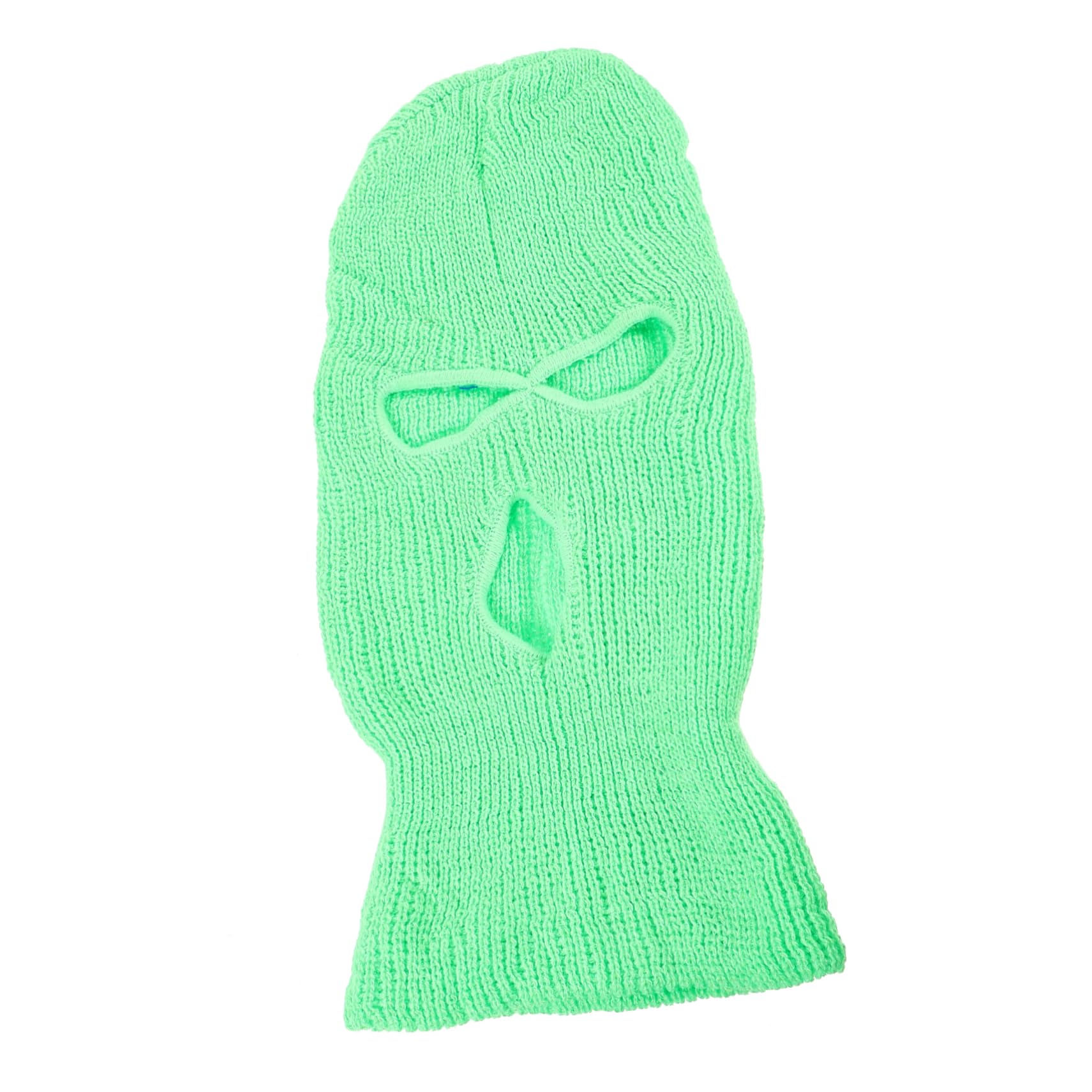 KESYOO Ski Mask 3 Hole Knitted Full Face Mask Sports Face Cover for Men Women Knit Ski Mask Light Green