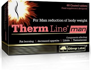 Therm Line Men | Thermogenic Fat Burner for Men | Weight Loss | Faty Tissue Reduction (60 Capsules)