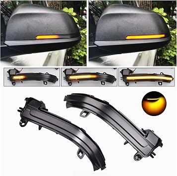 Dynamic Turn Signal Side Mirror Sequential Light Lamp For BMW 1 2 3 4 Series F20/21/23/30/31/32/33/34 X1 For E84 I3 Side Mirror Blinker Lamp