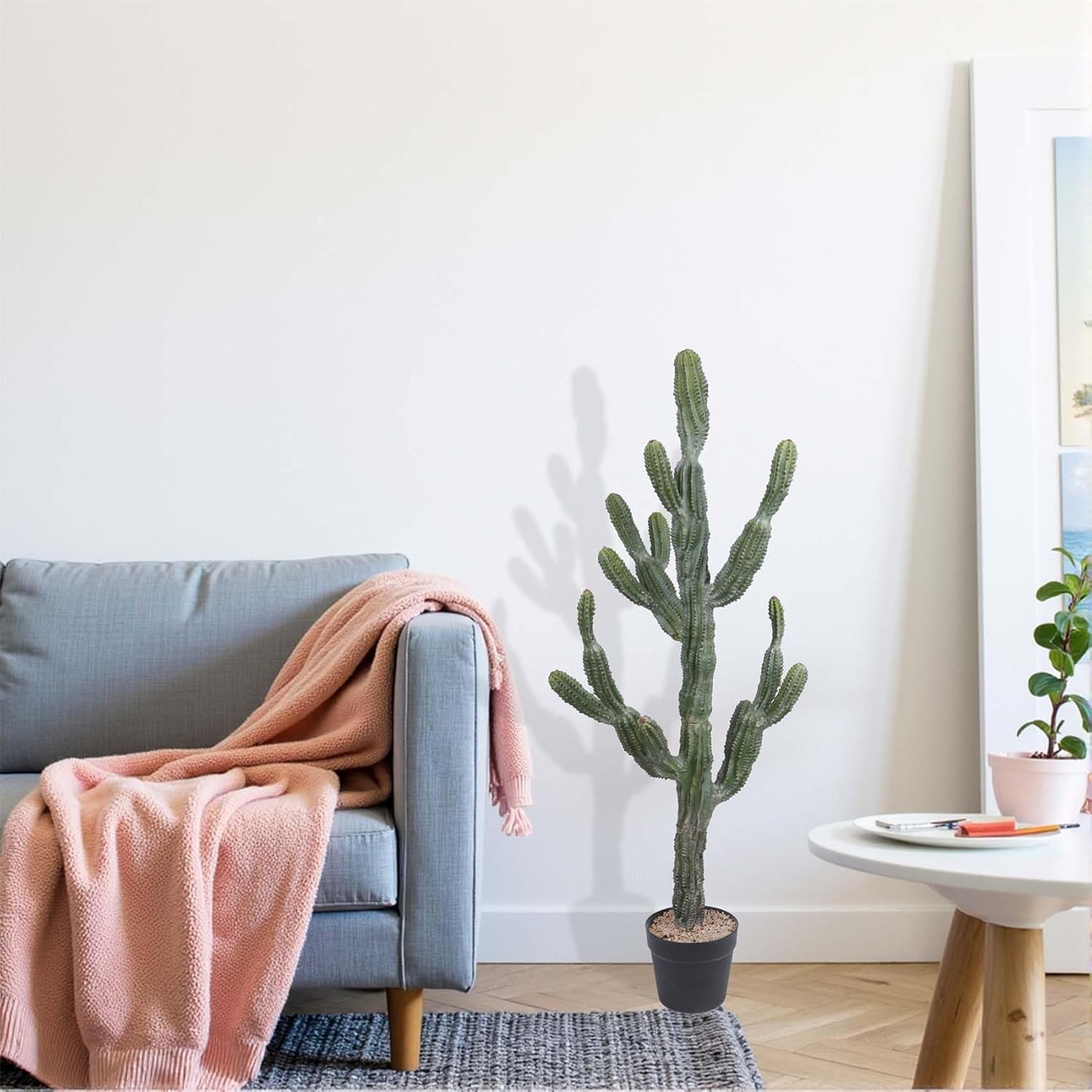 Artificial Cactus 42inch Faux Cacti Big Fake Saguaro Plants for Indoor Outdoor Home Office Garden Decor - Image 7