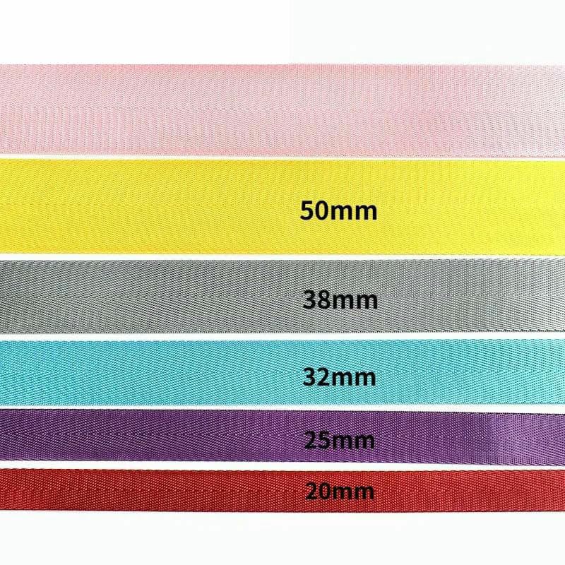 10 m, 20–50 mm, Nylon-Spitzenband, Gurtbänder, dekorative Bänder zum Nähen von Taschengurten, Schleifen, Bändern, Bastelmaterialien – Königsblau – 50 mm