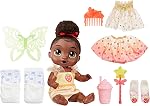 Baby Alive Fairy Fashions Poupée Berry Boo avec accessoires de vêtements, cheveux noirs, 11 Des inches, des jouets pour 3 Les jeunes filles et les garçons de l'année & En haut (Exclusivité Amazone)