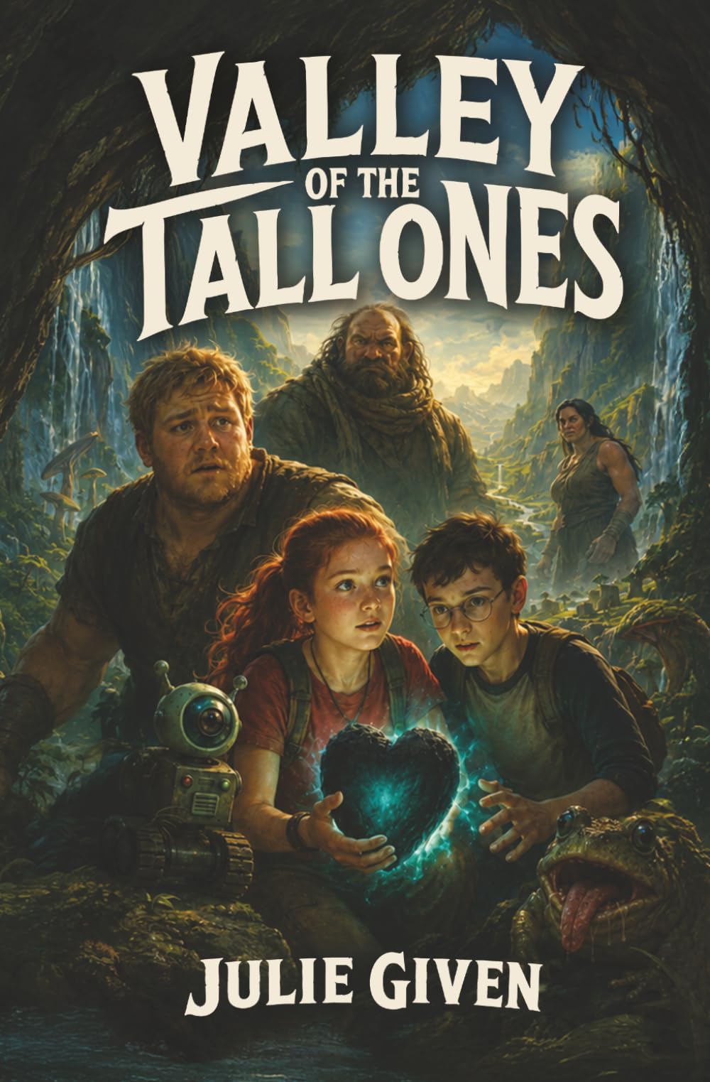 Valley of the Tall Ones: This middle grade adventure follows twelve‑year‑old Riley as she and her best friend Milo race past waterfalls, stinking ... the rare minerals that will calm the giants.