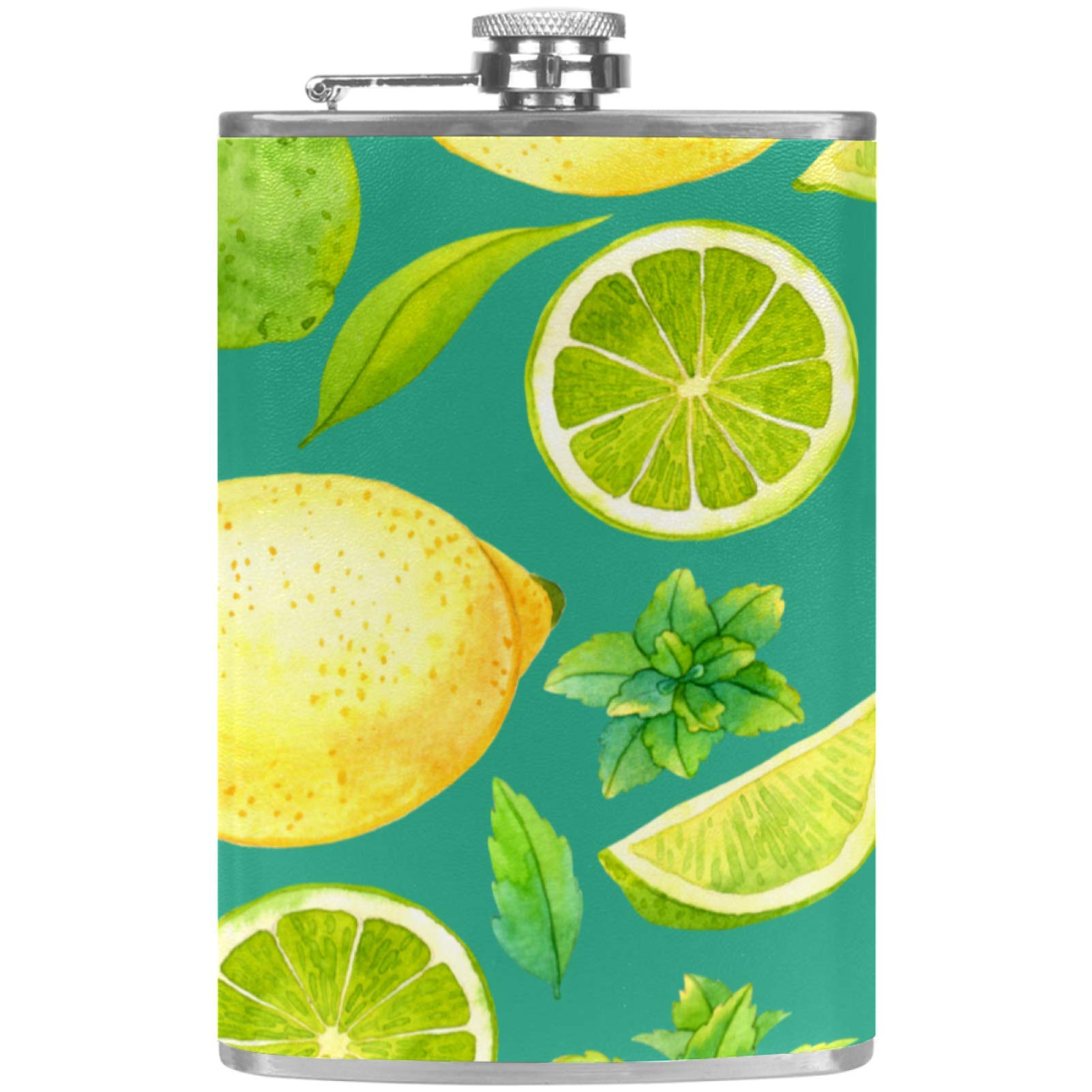 Flasque de poche en cuir pour barbecue, fête et bar