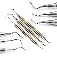 Vista 23 de MEDSPO Instrumentos dentales profesionales Osteótomo Periotome Luxating Ascensor Implante Dientes PDL de ortodoncia Extracción quirúrgica