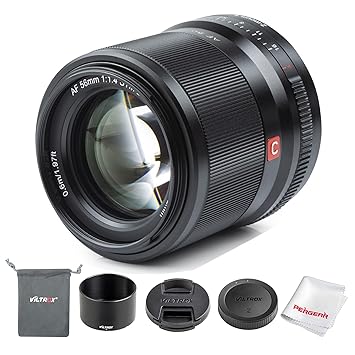 Viltrox 56mm F1.4 Autofocus Lens, Compatible with APS-C Nikon Z-Mount Mirrorless Camera Z fc Z50 Z5 Z6 Z6 II Z7 Z7 II