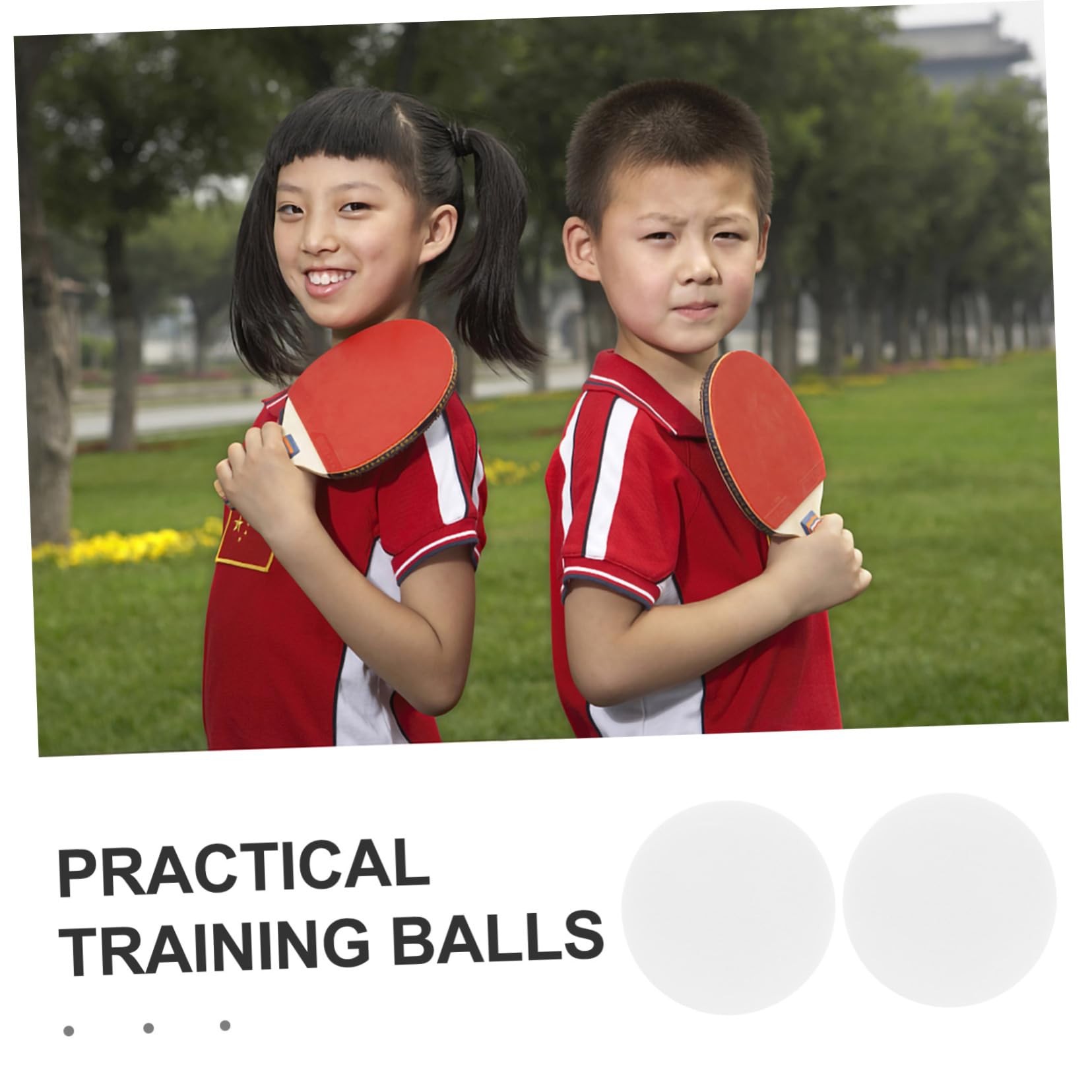 Hemobllo Pong De Entrenamiento De Competición para Tenis De Mesa Bolas Pequeñas Bolas De Entrenamiento Deportivo Bola Pequeña Blanco Abdominales