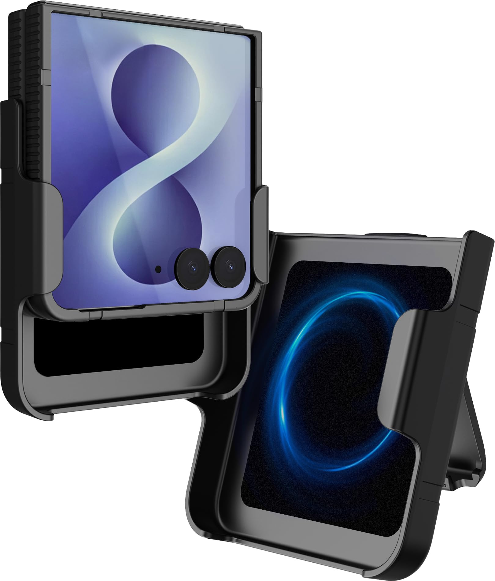 Nakedcellphone Combo - Custodia per Samsung Z Flip 8 con clip da cintura