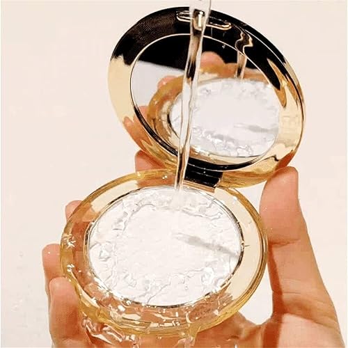 Miniatura 6 de Polvo facial Gold Diamond, para corrector e ilumina todo el día, de larga duración y control de aceite, cosméticos faciales ligeros (# 03 polvo