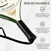 Vista 3 de Padel Racket, Carbon Fiber Surface Padel Racquet, Lightweight, Ideal for Training/Matches