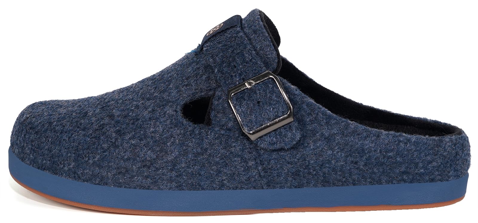 Pantofole Donna Uomo Ciabatte in Feltro Unisex Slippers Invernali Chiuse con Plantare Intercambiabile