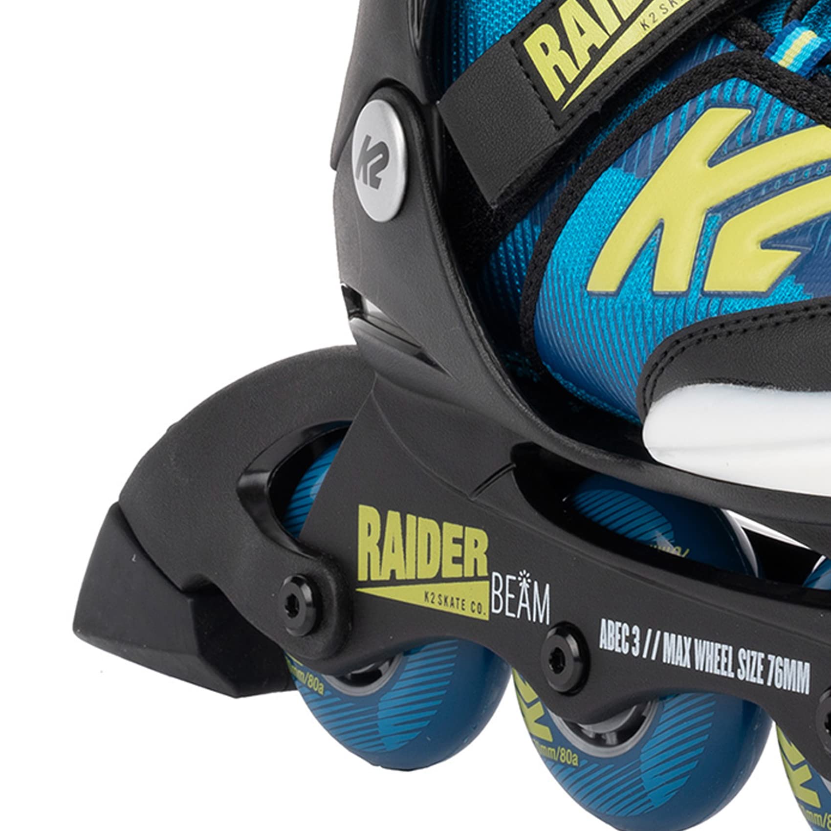 K2 Raider Beam łyżworolki niebieskie - żółte