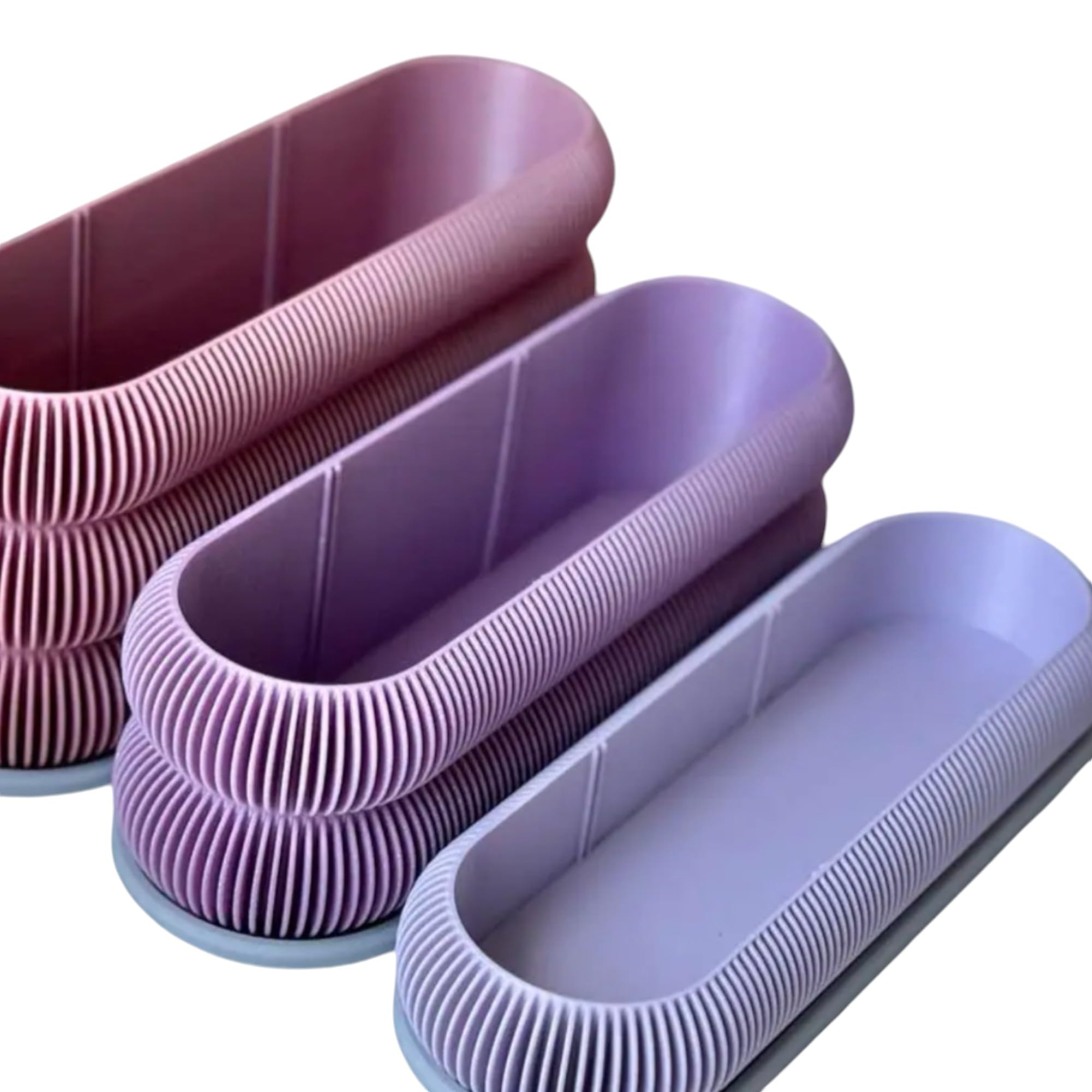 CharmNest Desk Organiser Set, Elegant Design, Multiple Sizes, Tray Included (Set, copper)
