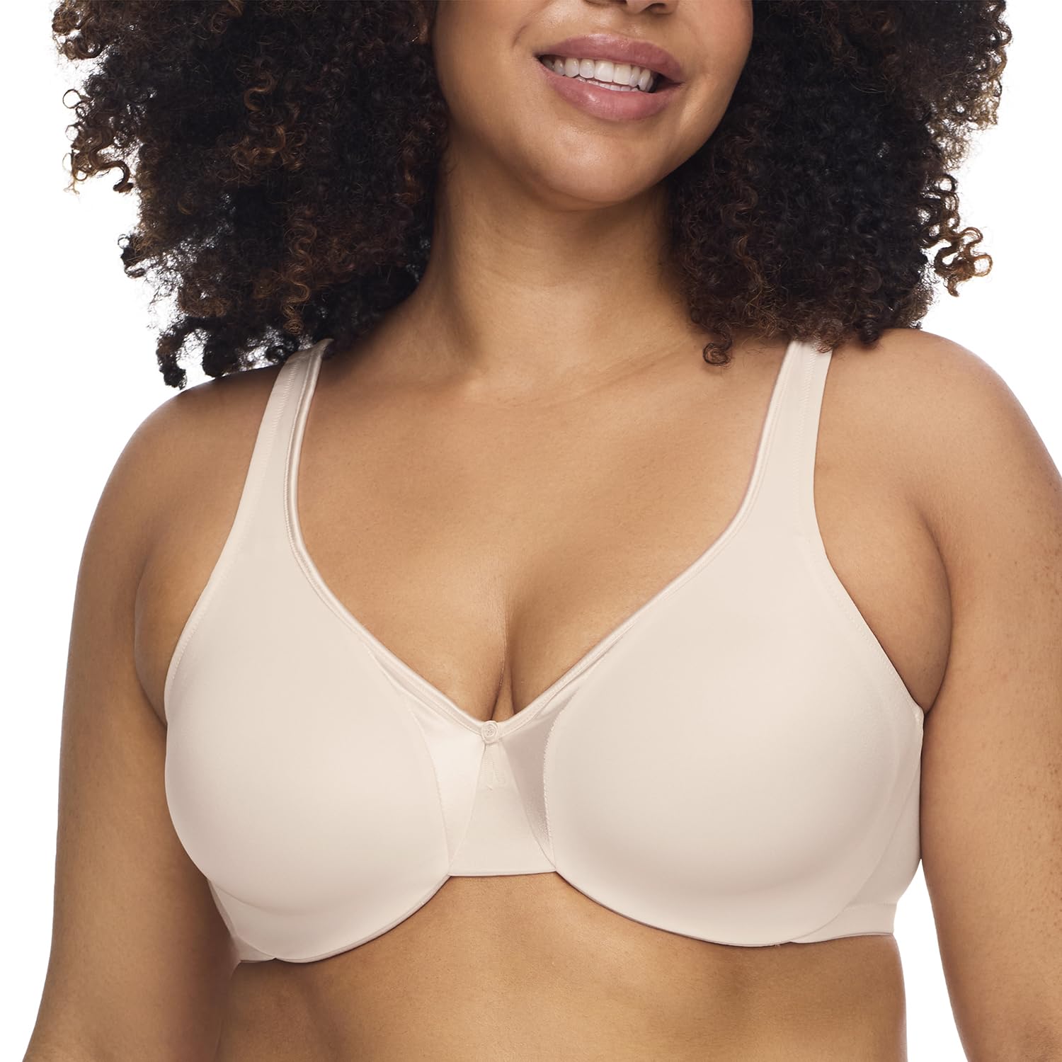 Warner's Women's Signature Support Cushioned Underwire for Support and Comfort Underwire Unlined Full-Coverage Bra 35002a, Butterscotch, 38D