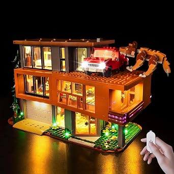 BrickSoul Upgrade Light Kit for Lego 21354 Twilight The Cullen House Building Set | with ON/Off & Dimmer Switch & Hidden Cable Tech | Easy Install Lighting Set 21354 Set NOT Included