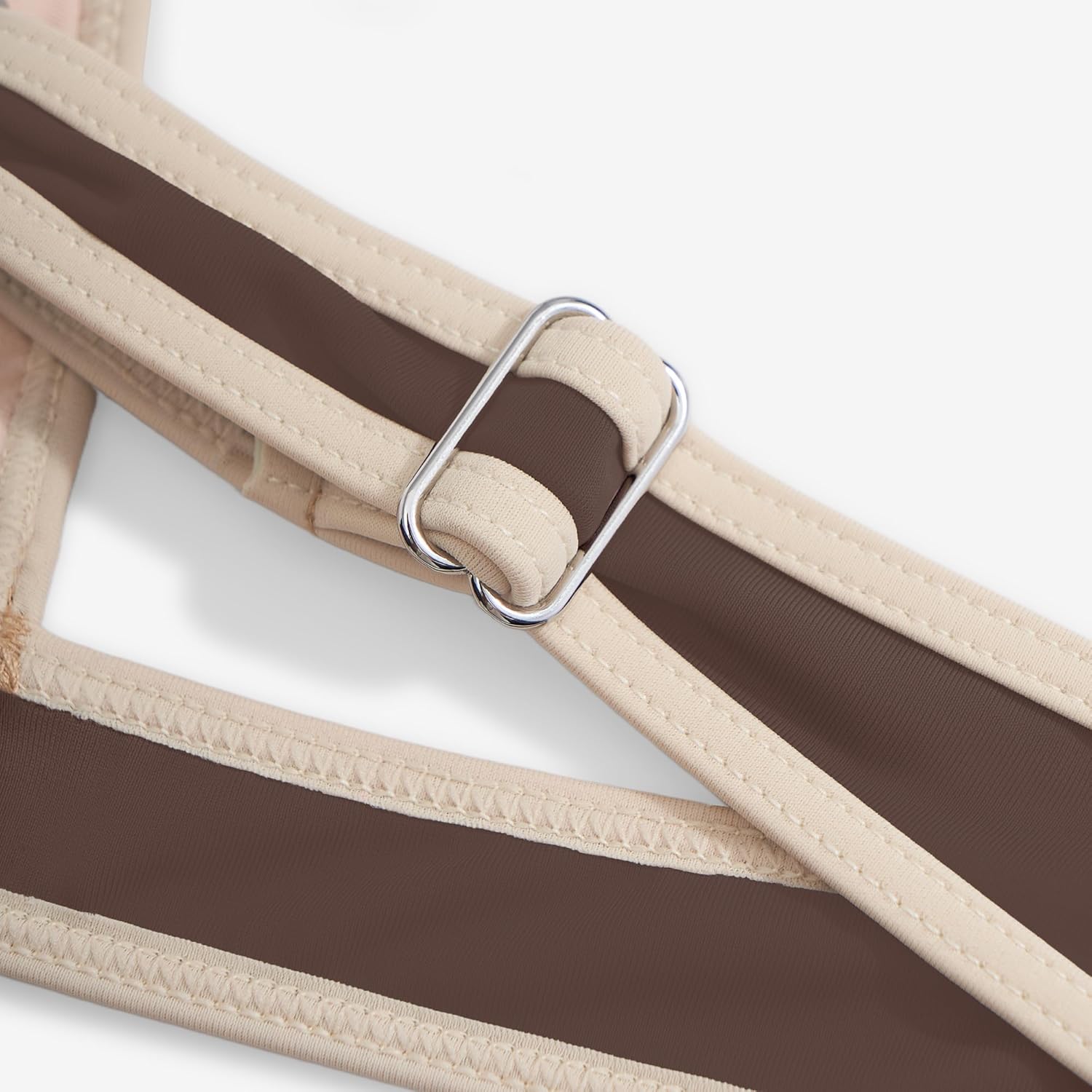 MOOSLOVER Women Bandeau High Waisted Bikini Sets Cheeky High Cut Swimsuit 2 Piece Bathing Suits - Image 7