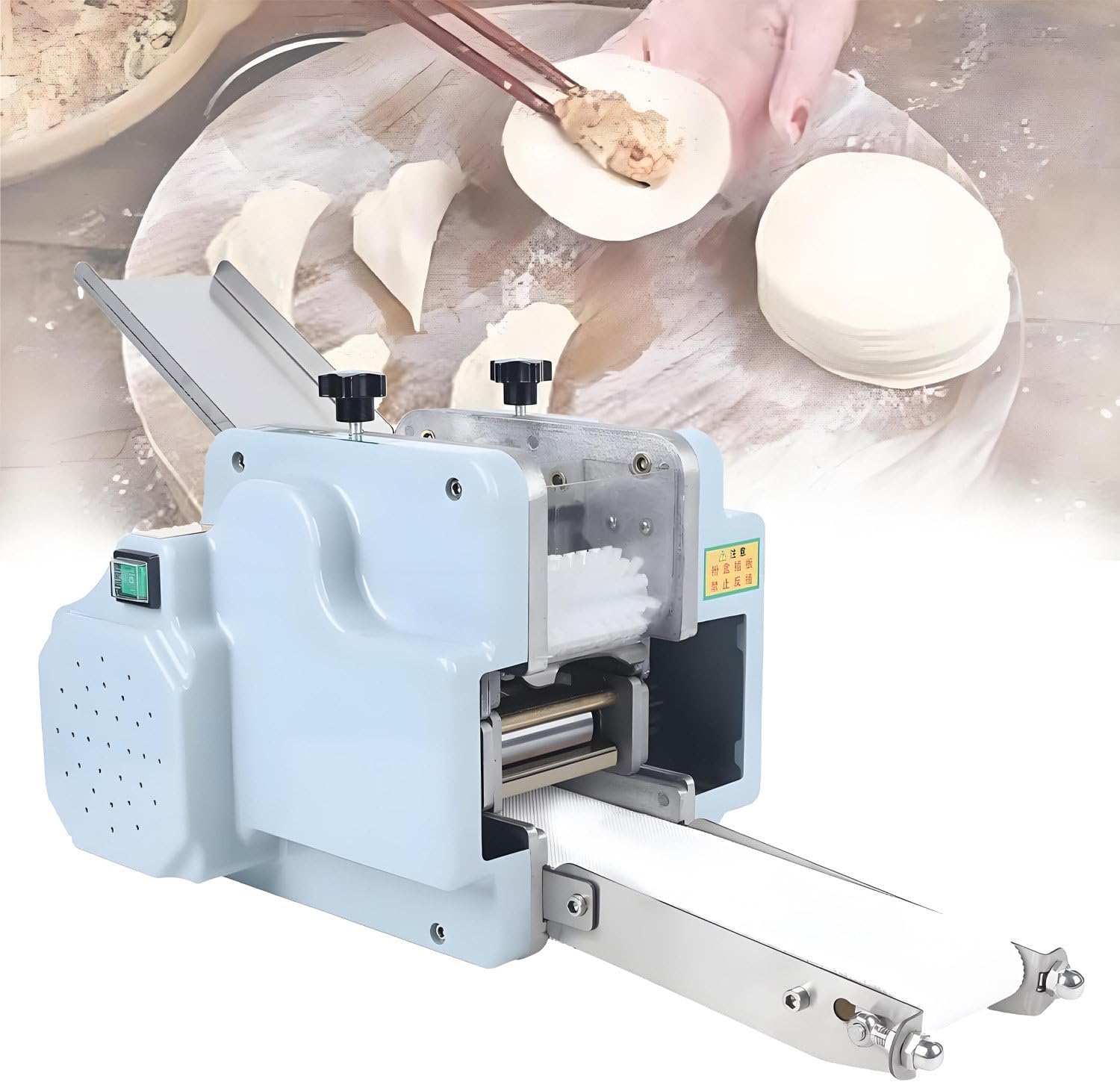 Commercial Dumpling Wrapper Maker Machine, 110v Electric Dumpling Skin ...