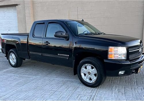 Miniatura 7 de Visera lateral para ventana lateral, deflectores de viento, protección contra la lluvia para Chevy Silverado y GMC Sierra 1500/2500 HD/3500 HD