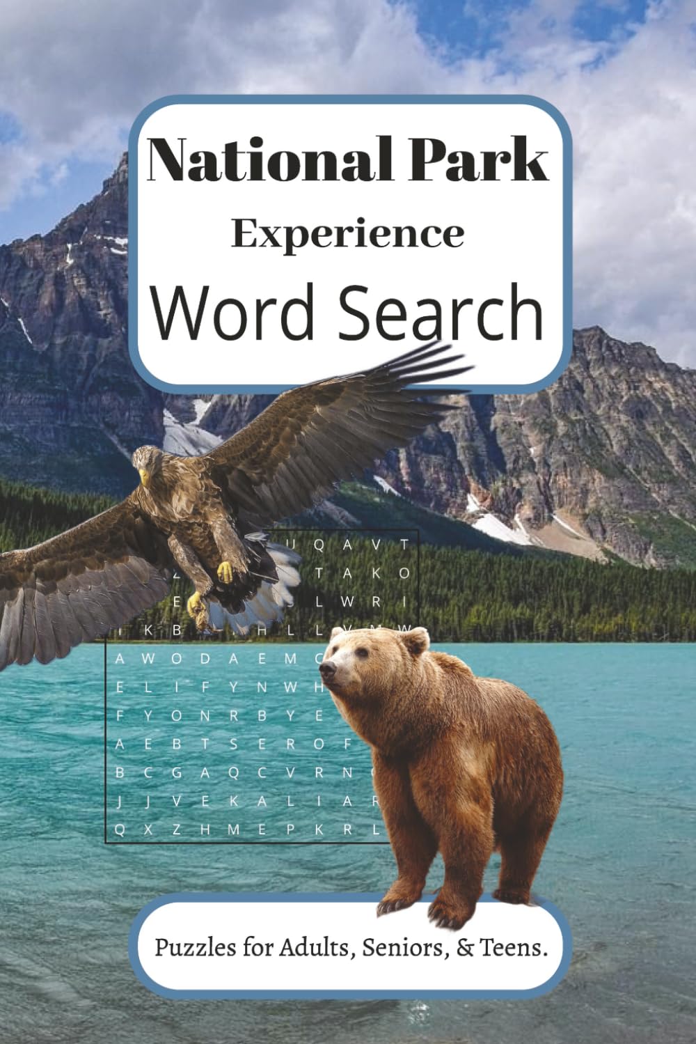 National Park Experience Word Search Book: Large Print Word Searches Featuring U.S. National Parks, Wildlife, Landmarks and Scenic Adventures | 50+ ... Size | 110 Pages | Perfect Gift for Travelers