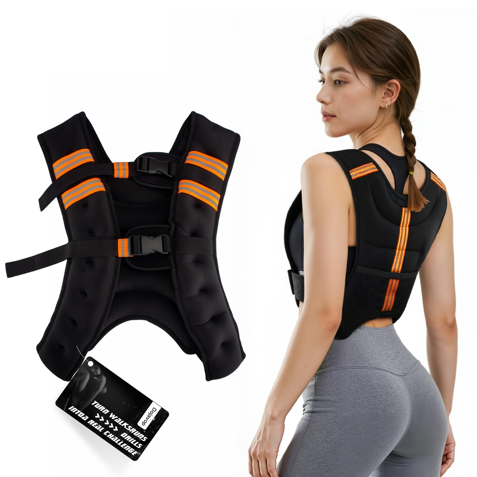 Weighted Vest Woman and Men Workout Equipment Weight Loss Fitness Ankle Weights Sets Calisthenics Running Free Adjustable for