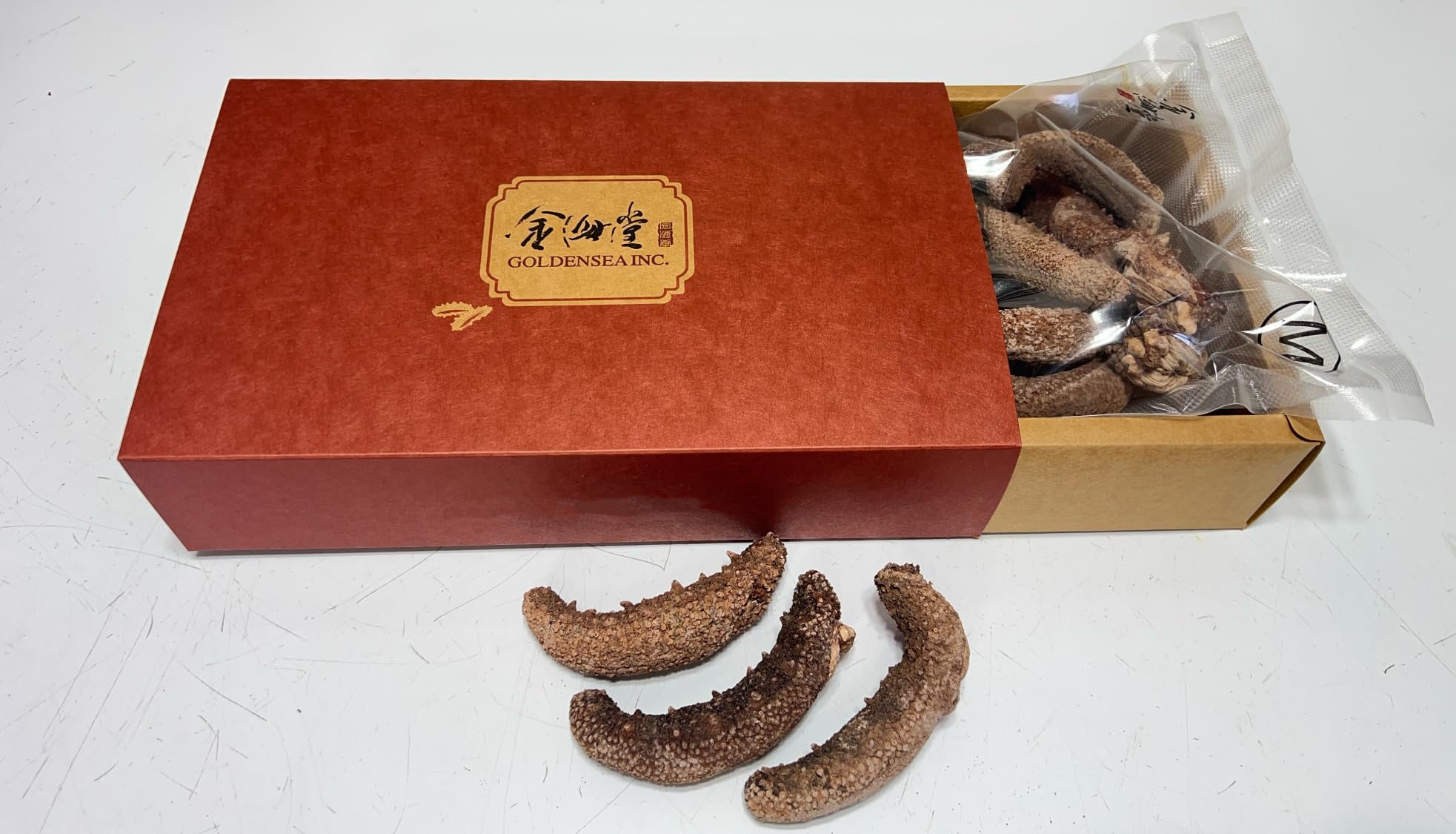 Amazon.com: GOLDENSEA-Natural Sun Dried Alaska Red Sea Cucumber 金