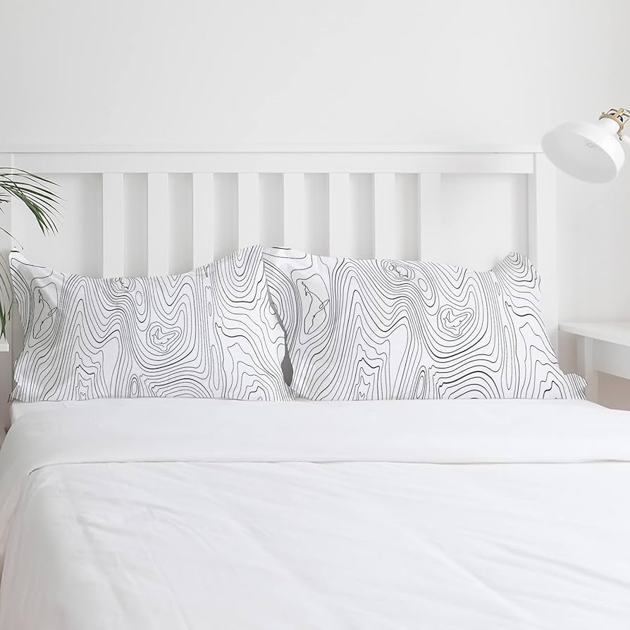 Amazon.com: Bedding Duvet Covers Set 3 Piece Set, Top View