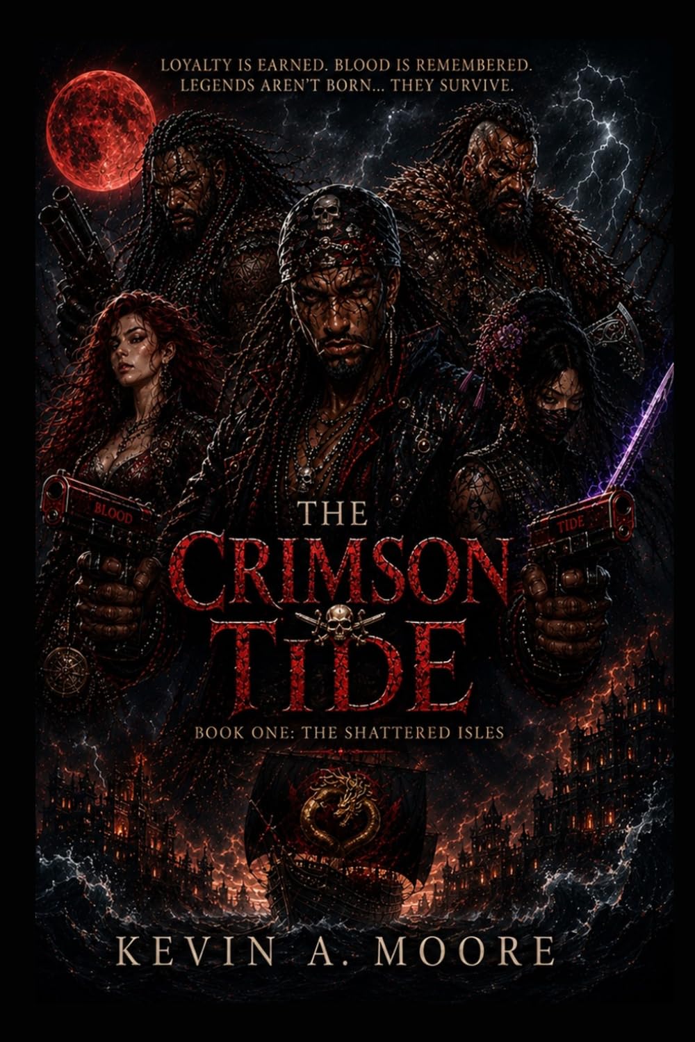 THE CRIMSON TIDE SAGA: Book One: The Shattered Isles: 1