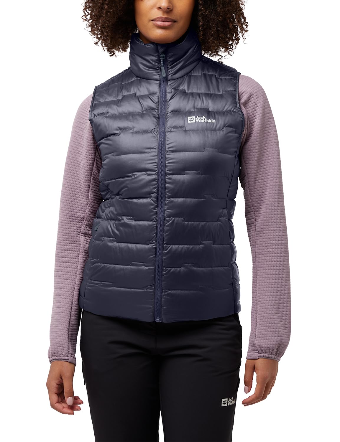 Jack Wolfskin PASSAMANI DOWN Vest W, graphite, S