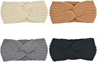 DRESHOW Boho Fejpánt Szett 10db, Nyomott Mintás Hajpánt Lányoknak, Csomózott Rugalmas Fejkötő 2