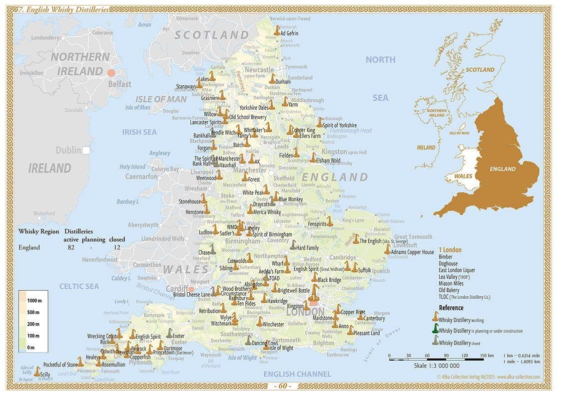 Whisky Atlas Europe 2025: Whisky Distilleries in Europe