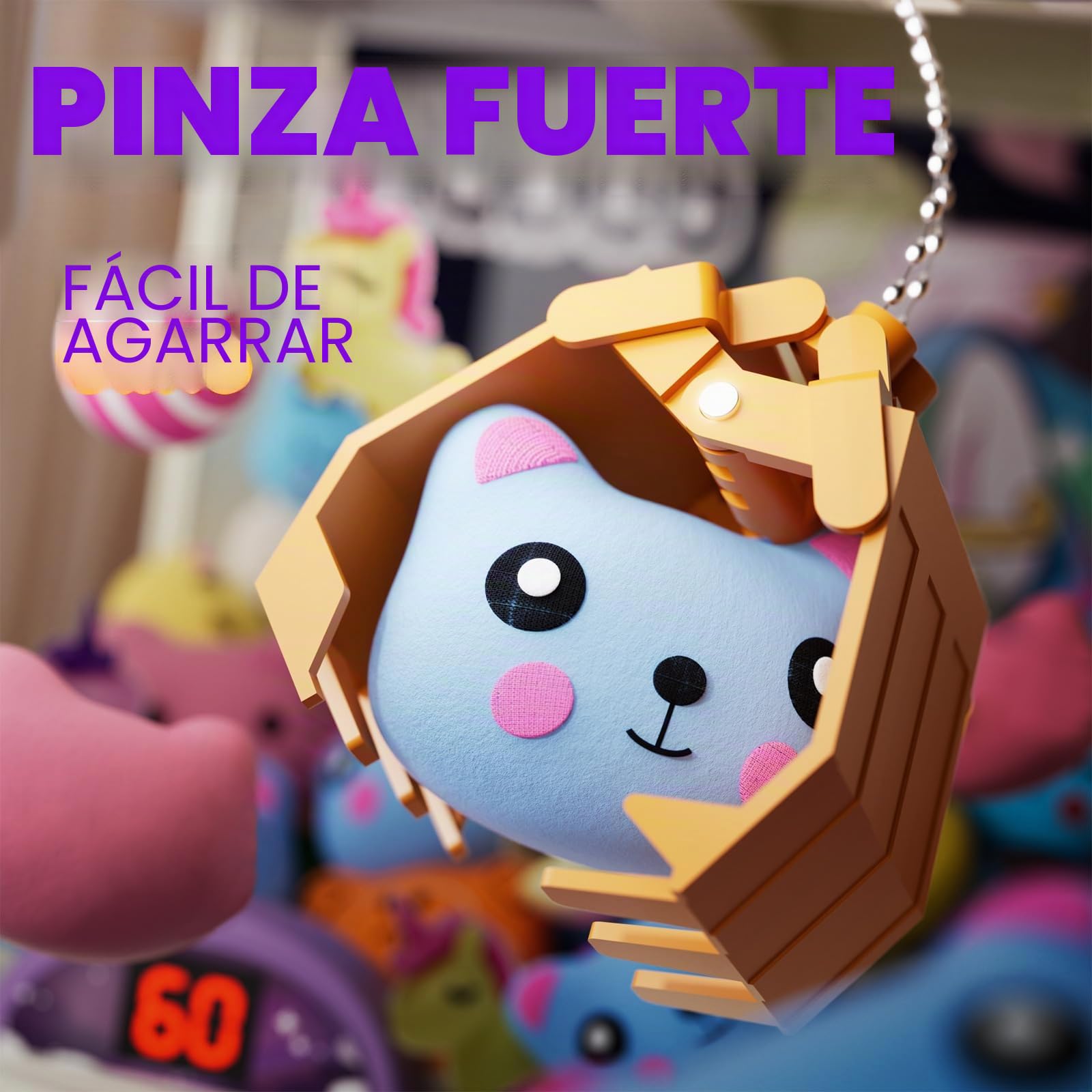 Skirfy Máquina de garras para niños, juguetes de unicornios para niñas a partir de 6 años, dispensador de caramelos, mini venta de juegos de arcade con pulsera de palmadas, regalos de cumpleaños de