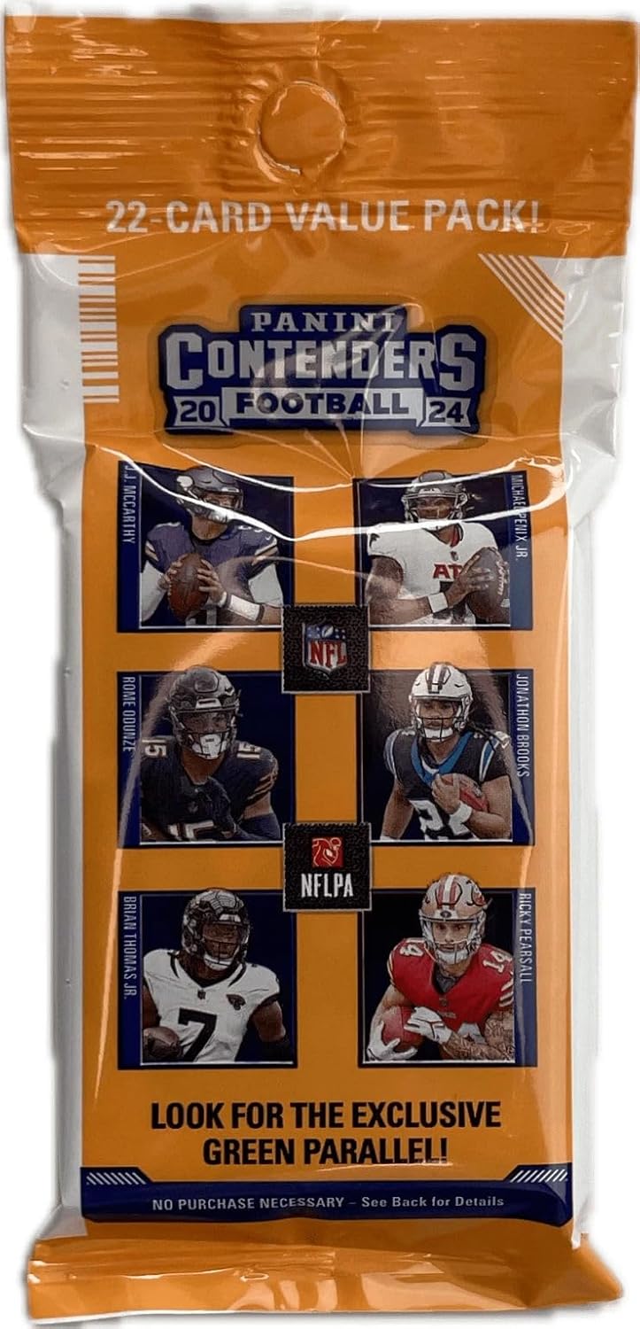 2024 Panini Contenders Football CELLO/VALUE box (12 pks/bx)