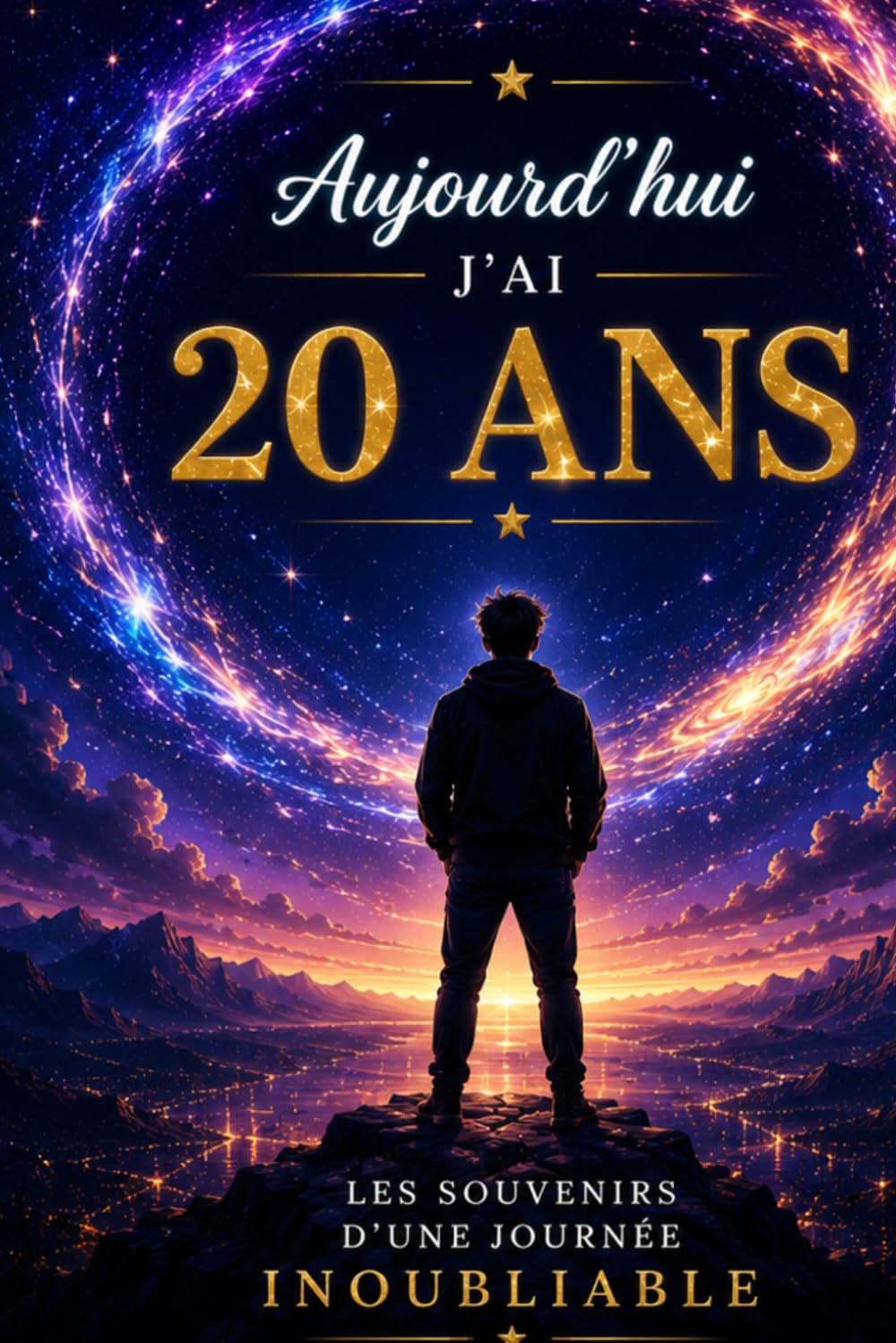 Livre d’Or 20 Ans jeune homme : Souvenirs d’un anniversaire inoubliable – Messages, photos et souvenirs à partager: Un livre souvenir élégant et ... d’émotions, de rires et de moments précieux
