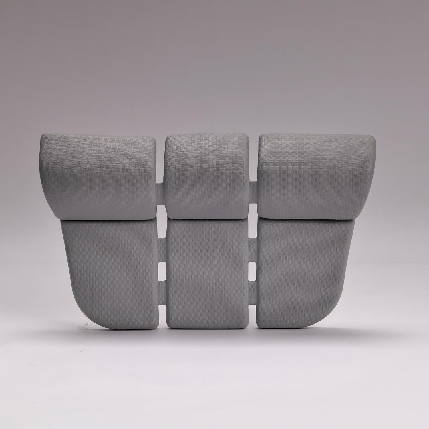 Empava Bath Pillows for Tub, Bathtub Pillow with Neck, Head, Shoulder and Back Support, Anti-Slip Suction Cups, EVA Material, Durable, Smooth, Suitable for AIS Series Bathtubs, Grey