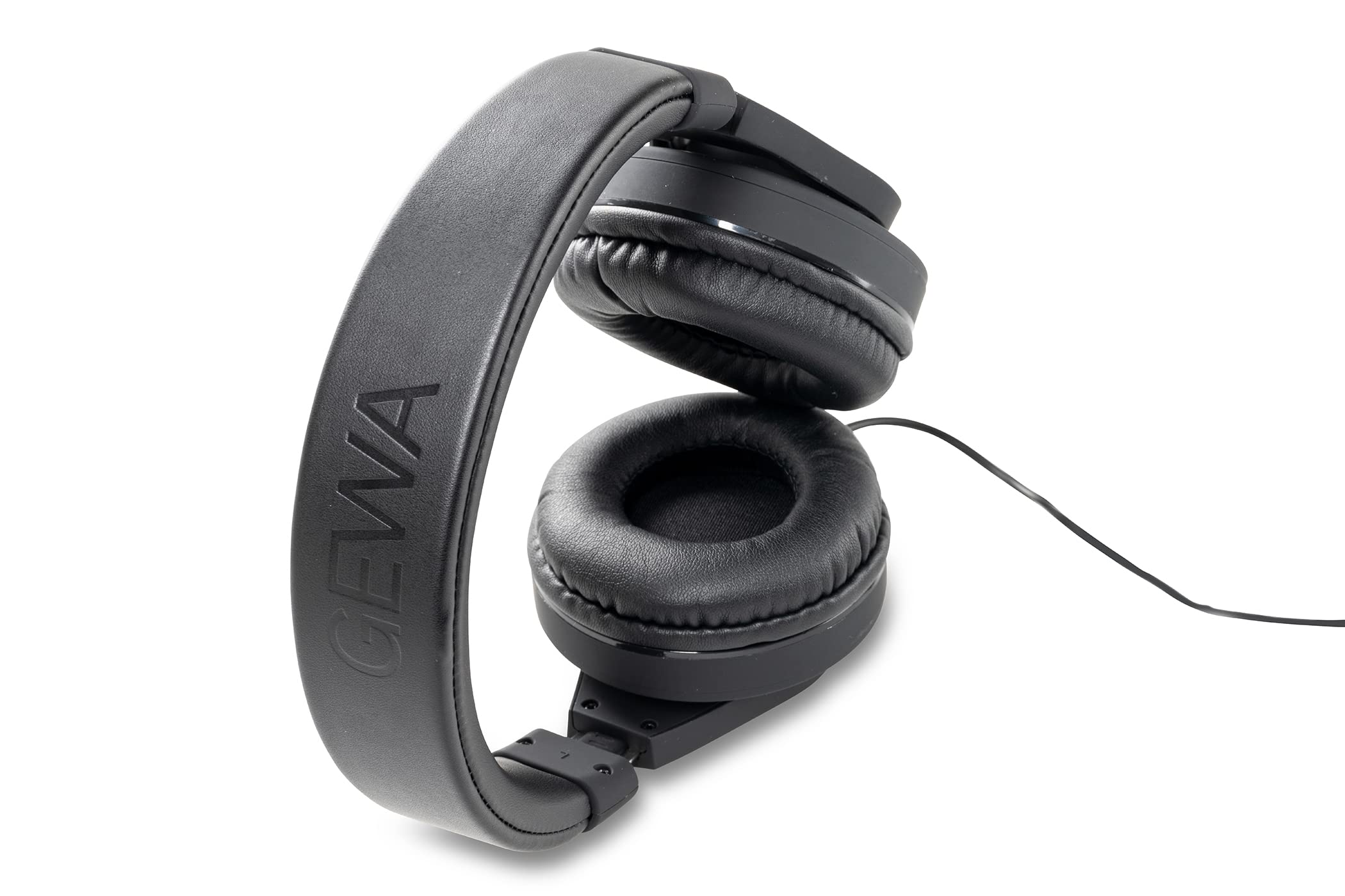 GEWA Auriculares HP Six Cerrados, con Abertura para la Oreja, Negros