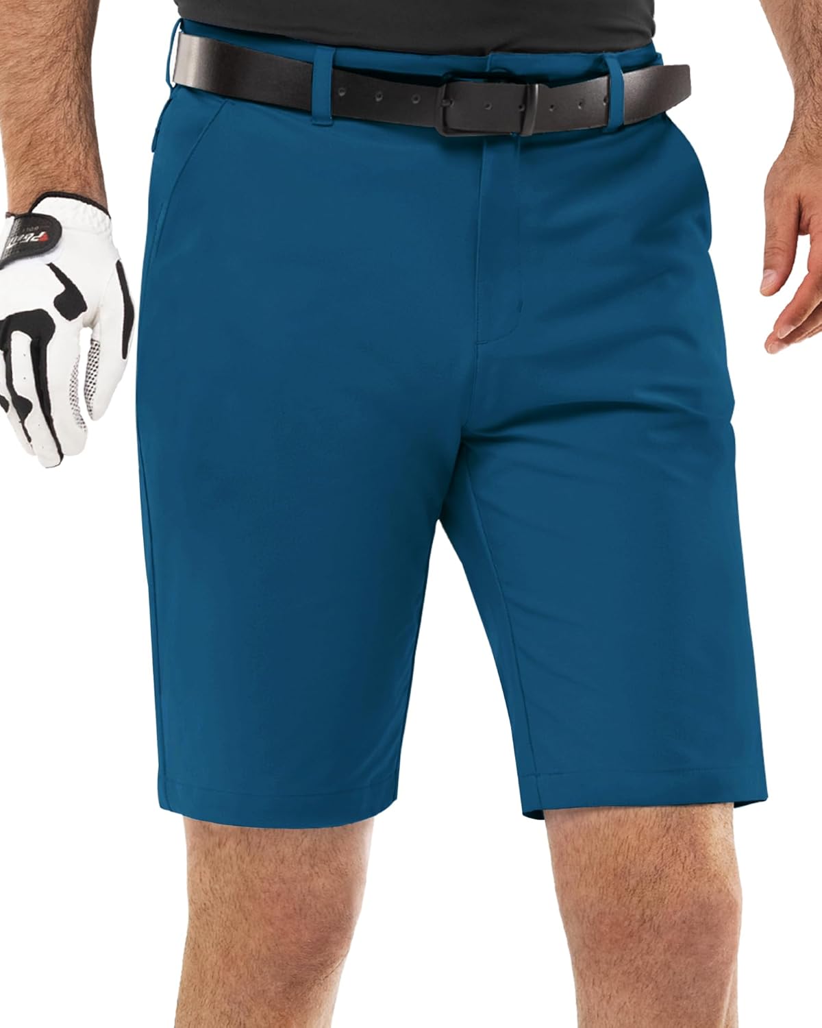 33,000ft Men's Golf Shorts 10" Dry Fit, Lightweight Stretch Golf Short UPF 50+ Quick Dry Work Dress Shorts with 5 Pockets