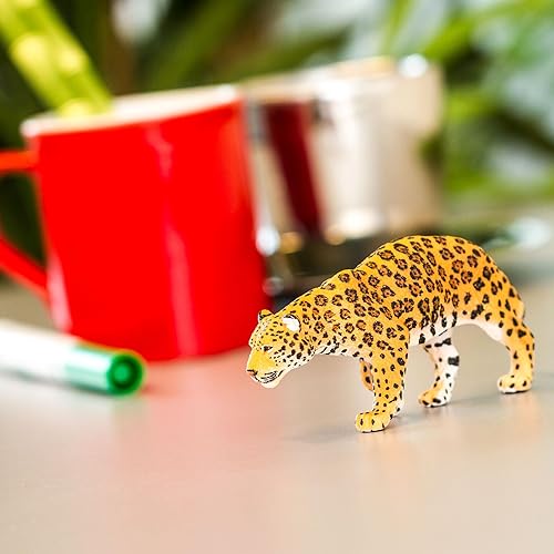 Miniatura 8 de Safari Ltd. Figura de Jaguar – Figura de modelo de juguete realista pintada a mano – Juguete divertido y educativo para niños, niñas y niños a
