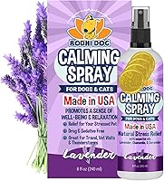 Bodhi Dog Natural Calming Spray for Dogs & Cats - Anxiety Relief with Lavender Chamomile - Grooming Travel Fireworks - USA Made 8oz