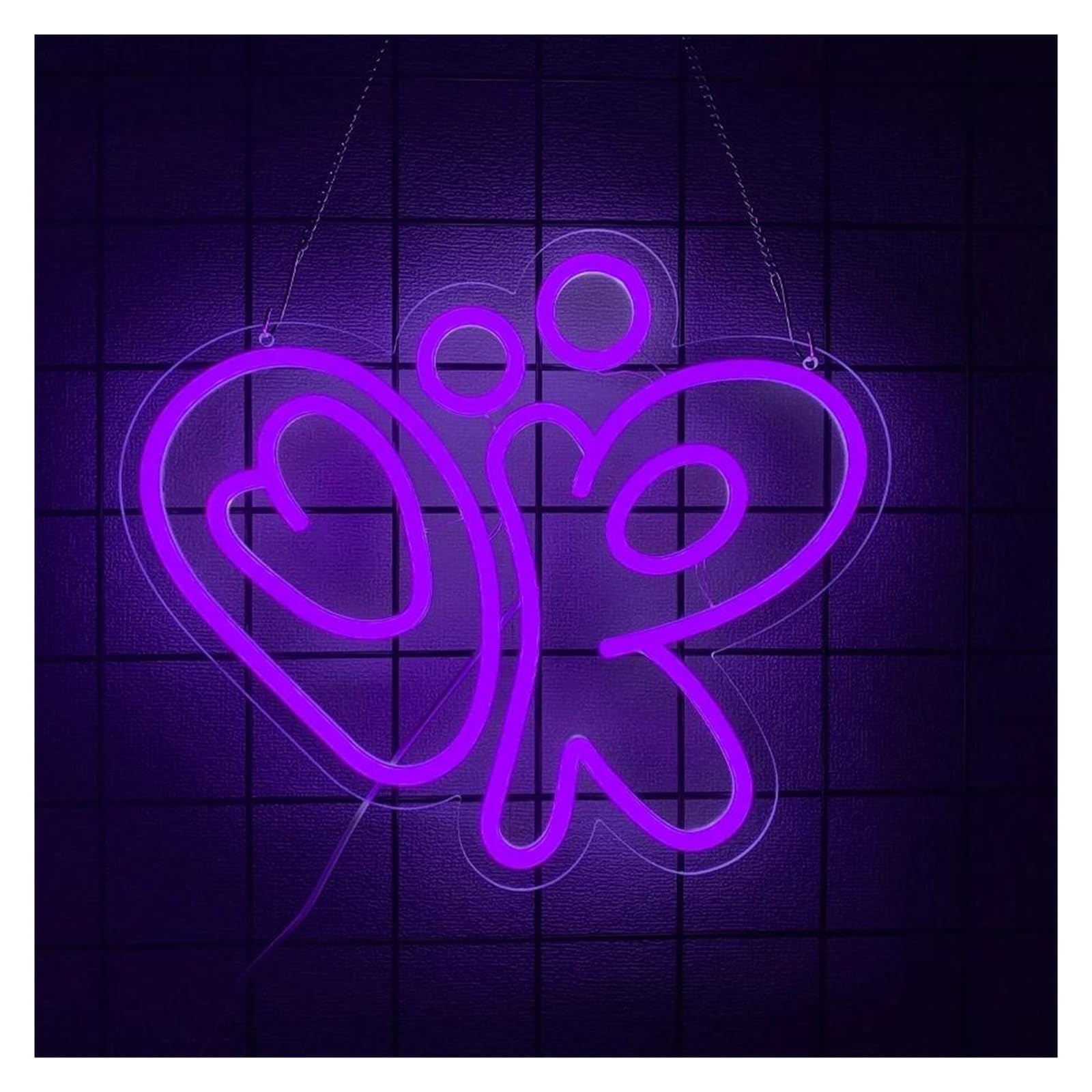 SHOUXI Sign Lamp Snail Neon Signs OK Light for Purple Light Up Signs for Bedroom Living Room College Dorm Wall Decor 35.3cmx30cm