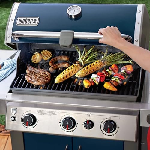 Miniatura 9 de Hongso Rejillas de parrilla de 17.5 pulgadas, barras aromatizantes de 15.3 pulgadas, tubos de quemador de 18 pulgadas, piezas de repuesto para