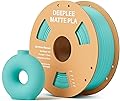 DEEPLEE Matte PLA Filament Teal Green 1kg Matte PLA Filament 1.75mm with Accuracy +/- 0.03mm 1 Spool for FDM 3D Printers