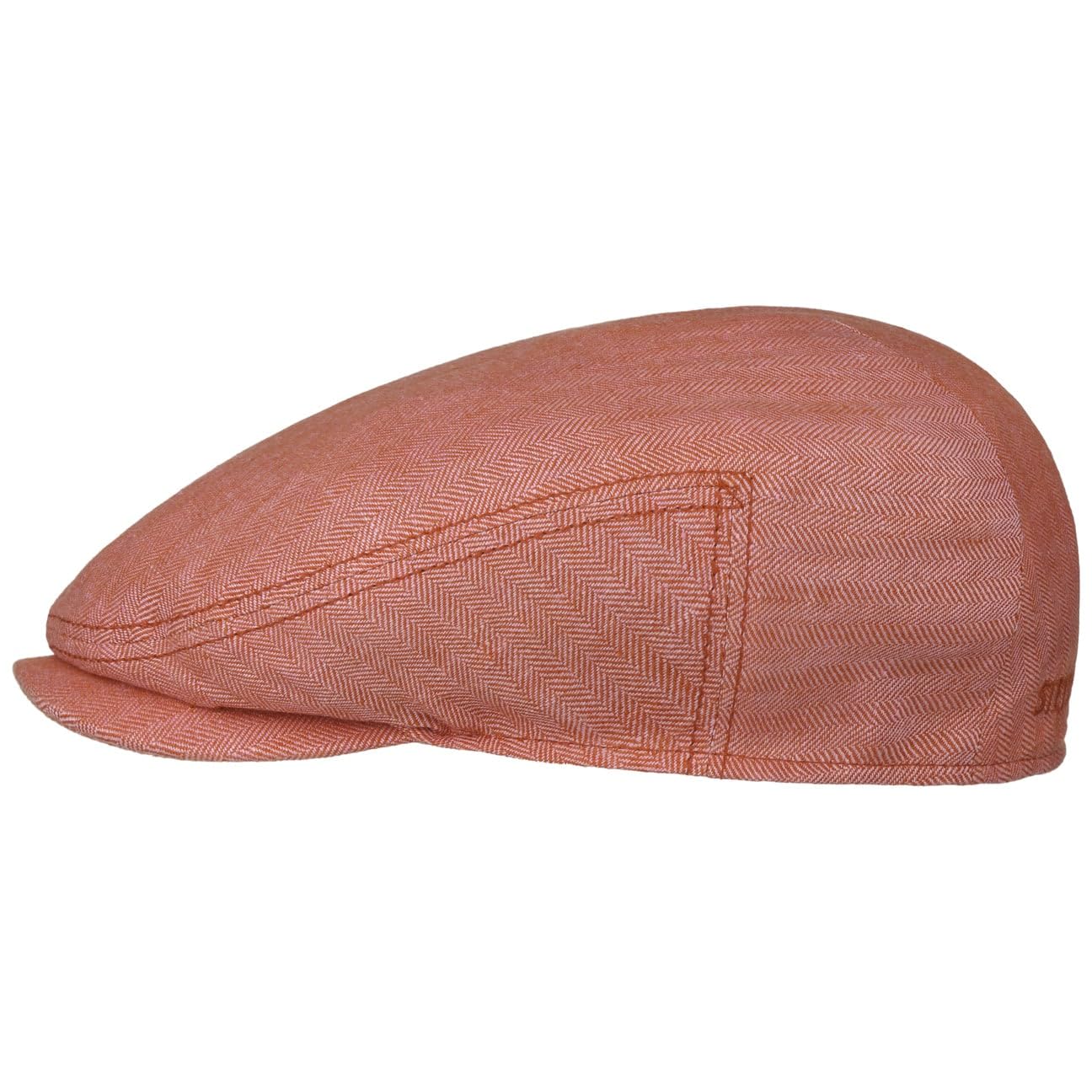Stetson Men's Red Woodfield Linen Flat Cap By