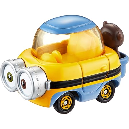 Amazon トミカ ドリームトミカ ライドオン R03 ミニオン スチュアート ルーシーの車 ミニカー ダイキャストカー おもちゃ