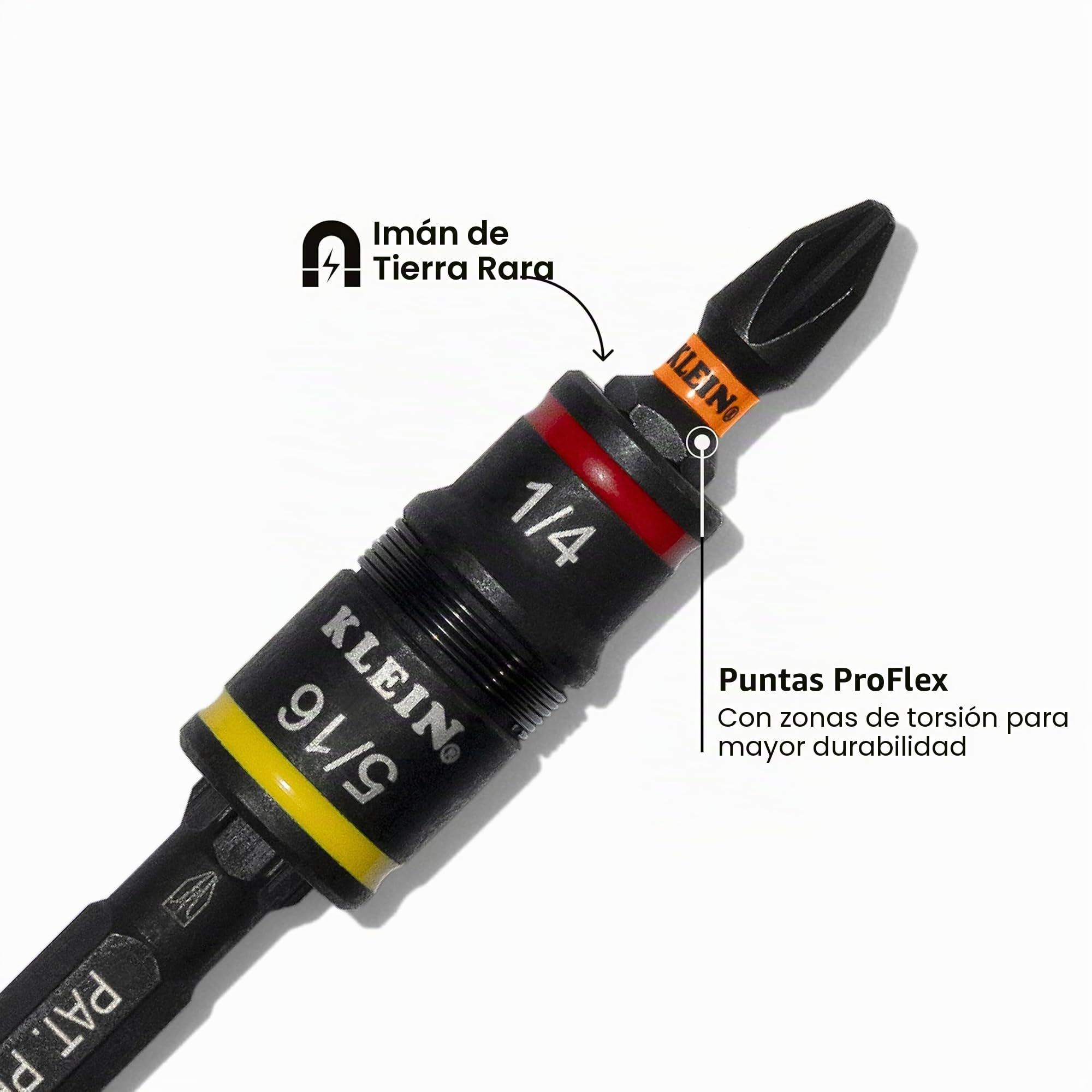 Klein Tools 32516HD KNECT - Destornillador híbrido 16 en 1 con clasificación de impacto, magnético, enchufe abatible, 11 brocas, 2 destornilladores de tuerca, adaptador cuadrado de 3/8 pulgadas