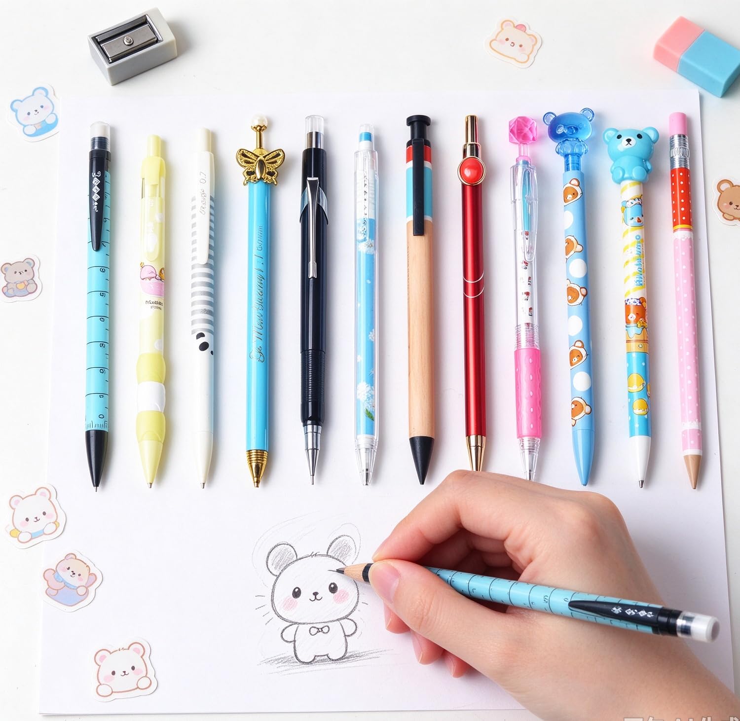 シャープペンシル まとめ売り 12本セット Amazon.co.jp: SKKSTATIONERY シャープペンシル12本セット 0.7mmまたは