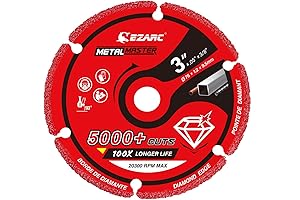 EZARC Pro 3 Inch Cutting Disc for Metal